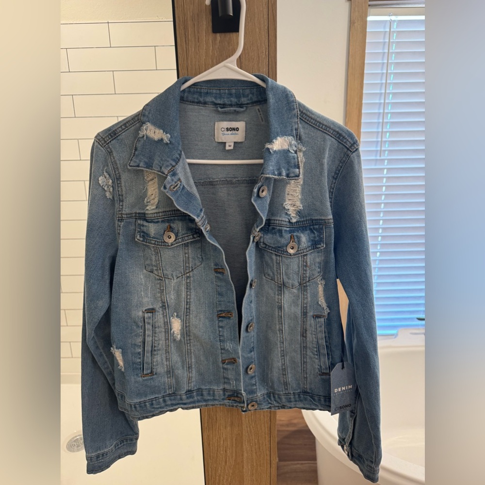 NWT Jean Jacket